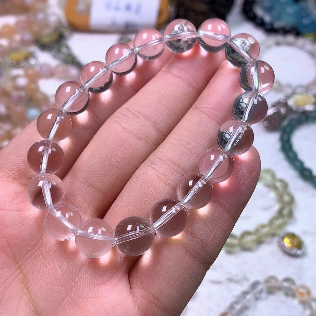水晶手串未镶嵌天然