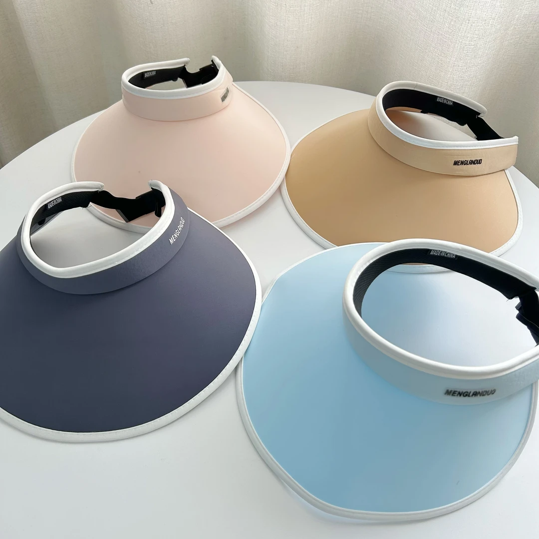 主播推荐款【冰丝三层遮阳帽】夏季新款遮阳大帽檐空顶帽