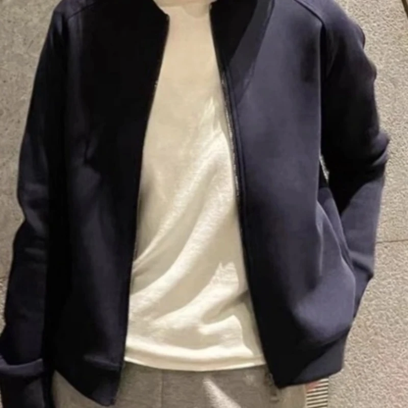小众无帽V领卫衣外套女2023早秋新款休闲时尚百搭爆款开衫上衣ins