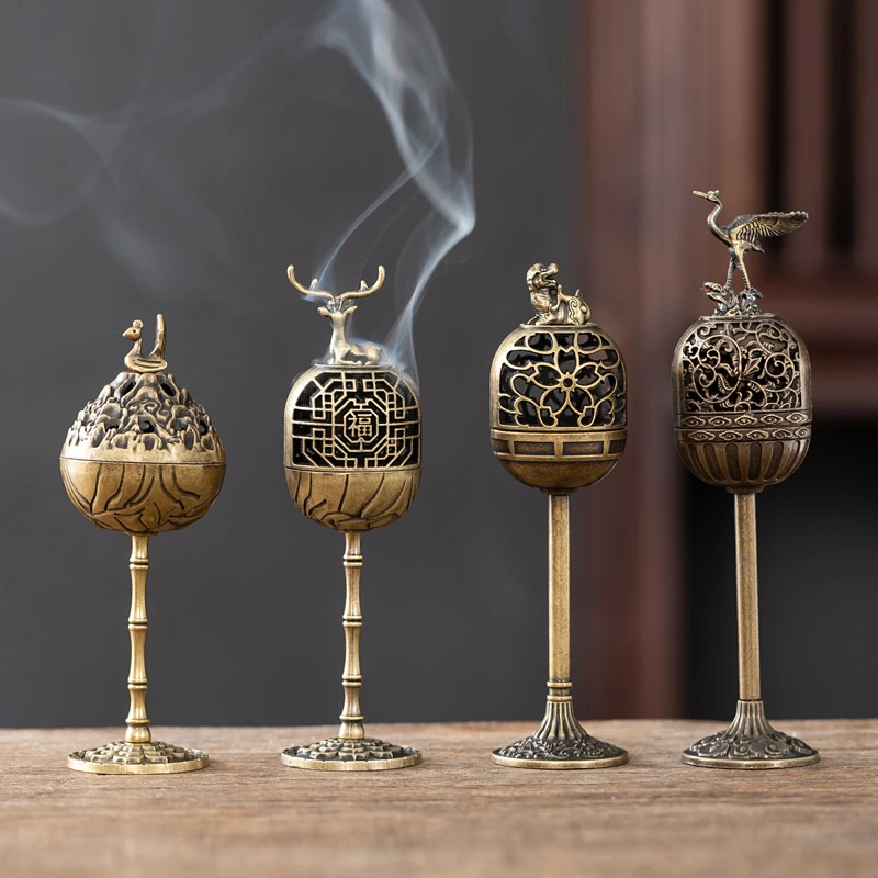 仿古居家香薰宫灯炉