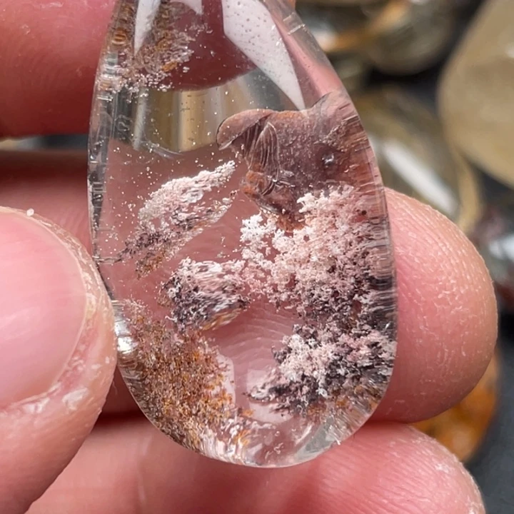 水晶吊坠(不含链)未镶嵌郝*