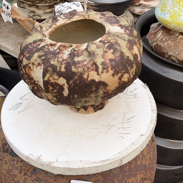 景德镇精品花盆栽适合盆栽口11高15