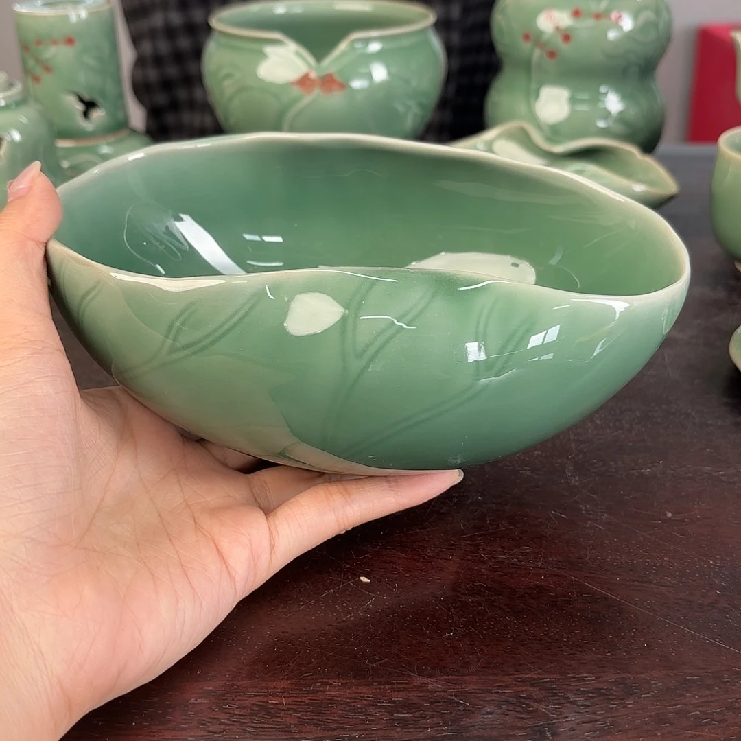 小米茶器龙泉云间青瓷