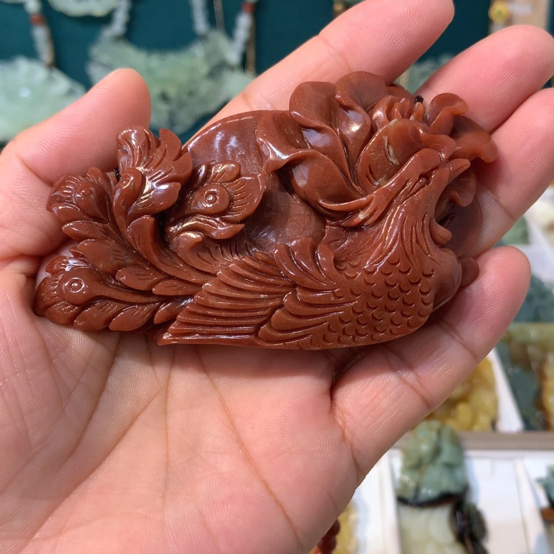 t***z蛇纹石玉未镶嵌颈饰