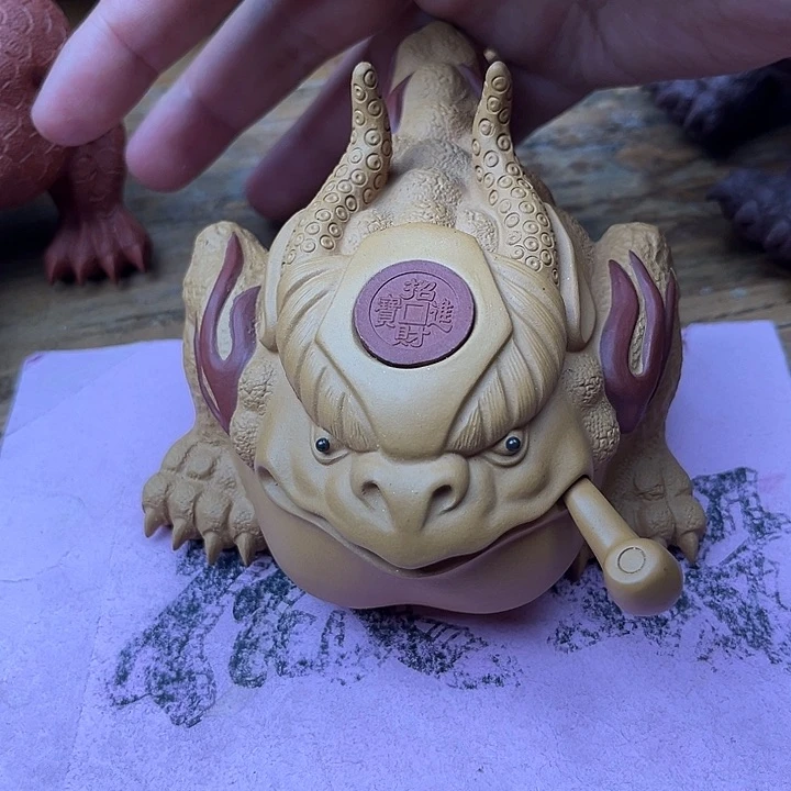 紫砂茶宠Y****n紫砂金蟾