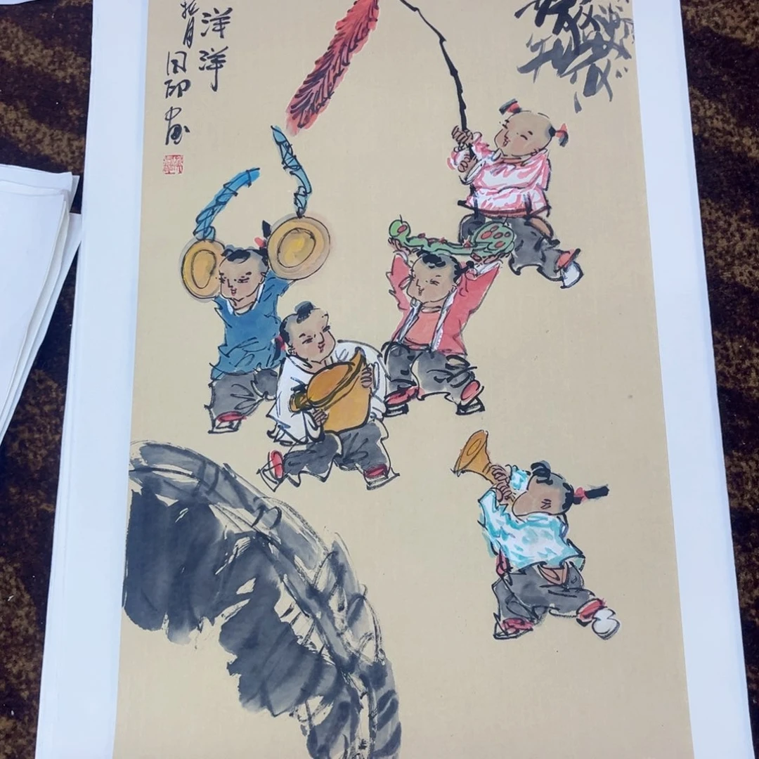国画临****潘绘画艺术作品展100.50