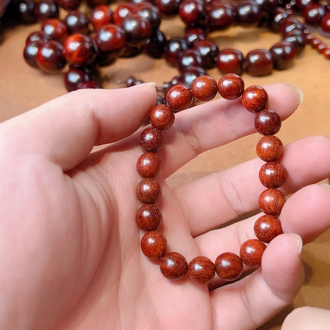 小叶紫檀手串/手链10干磨泥料