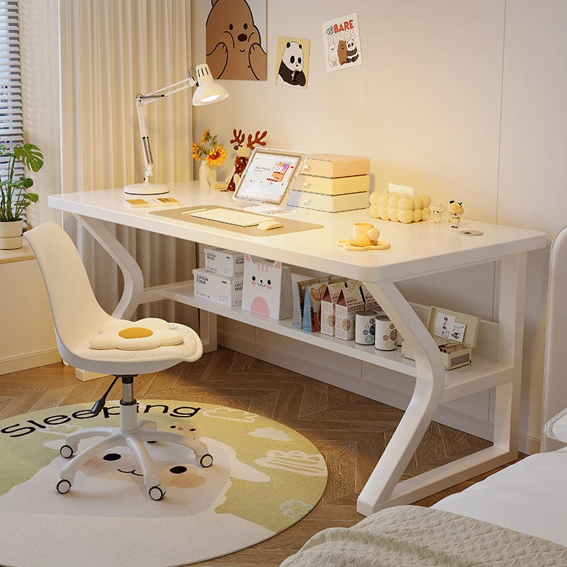 电脑桌房间卧室桌子家用电竞桌工作台简易台式书桌学生写字办公桌