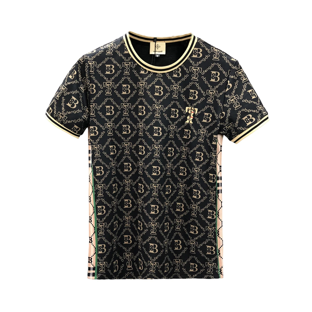 CRISTONORWE/克里斯托诺维短袖t恤潮牌痞帅网红上衣夏季新款男士