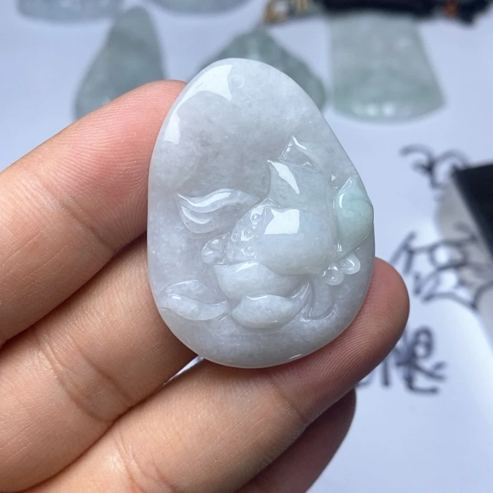 颈饰未镶嵌翡翠翡翠