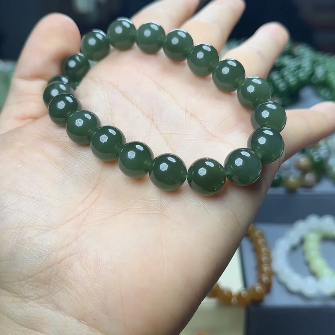 和田玉手链未镶嵌