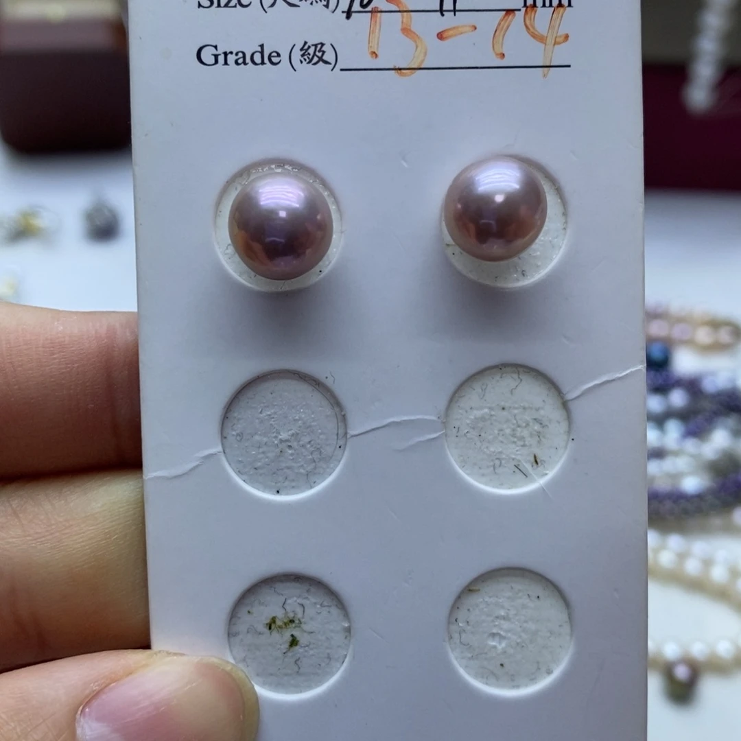 未镶嵌耳饰淡水珍珠