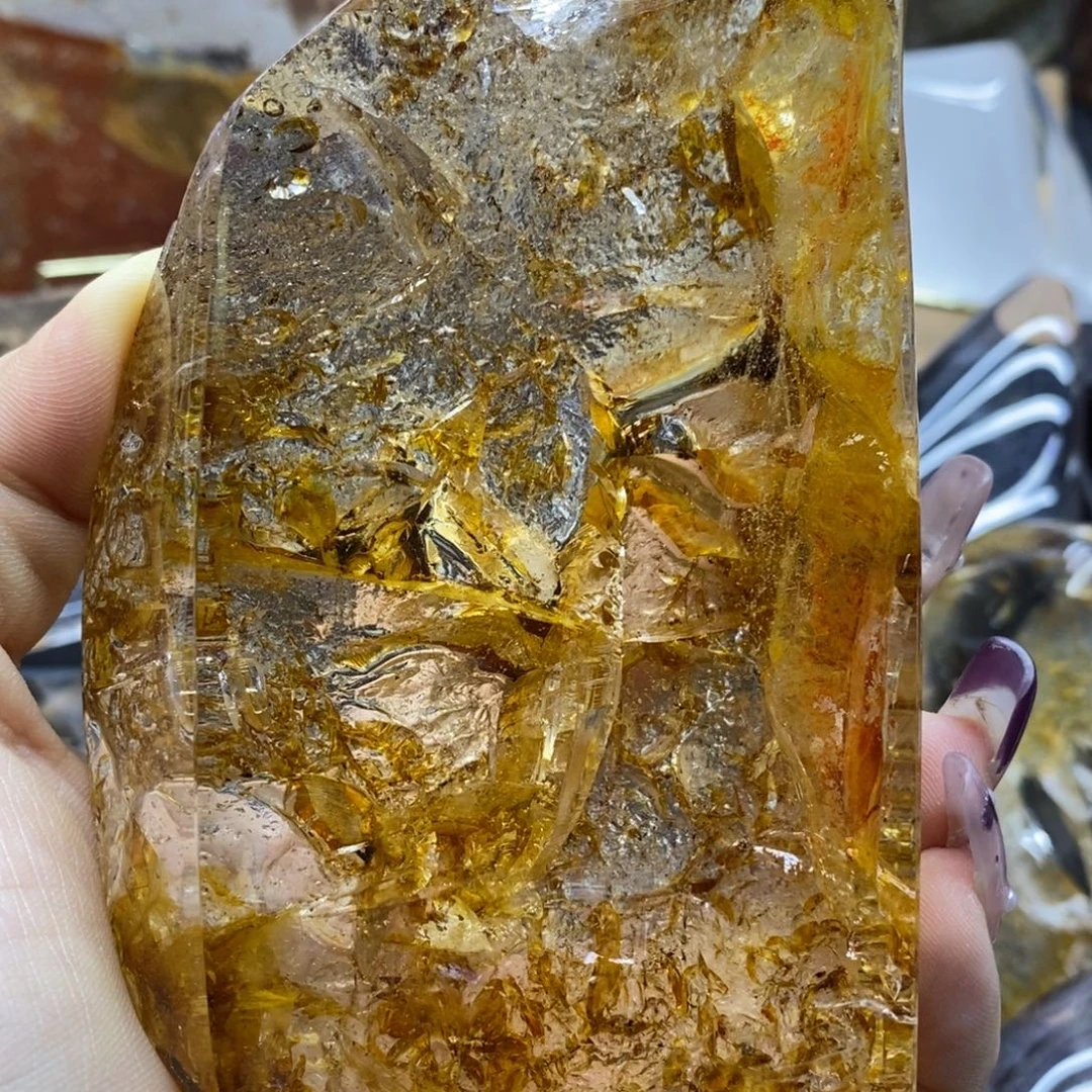 水晶珠宝半成品未镶嵌