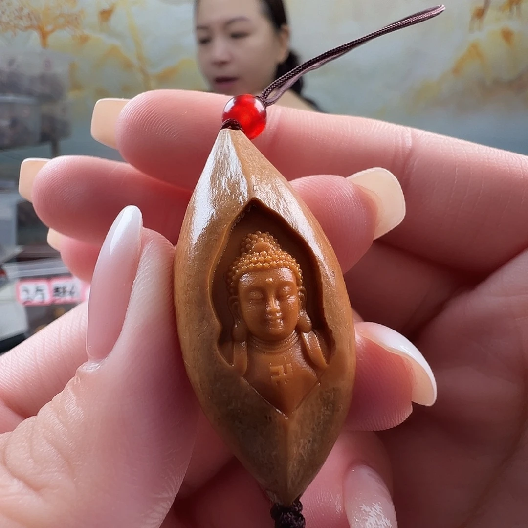 橄榄核吊坠橄榄核