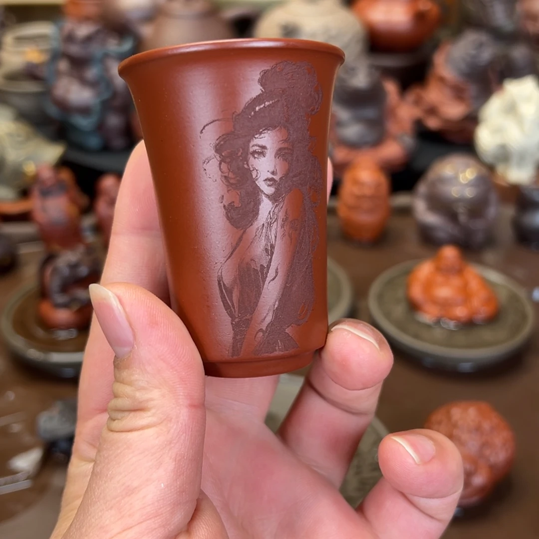 紫砂茶宠紫砂杯子