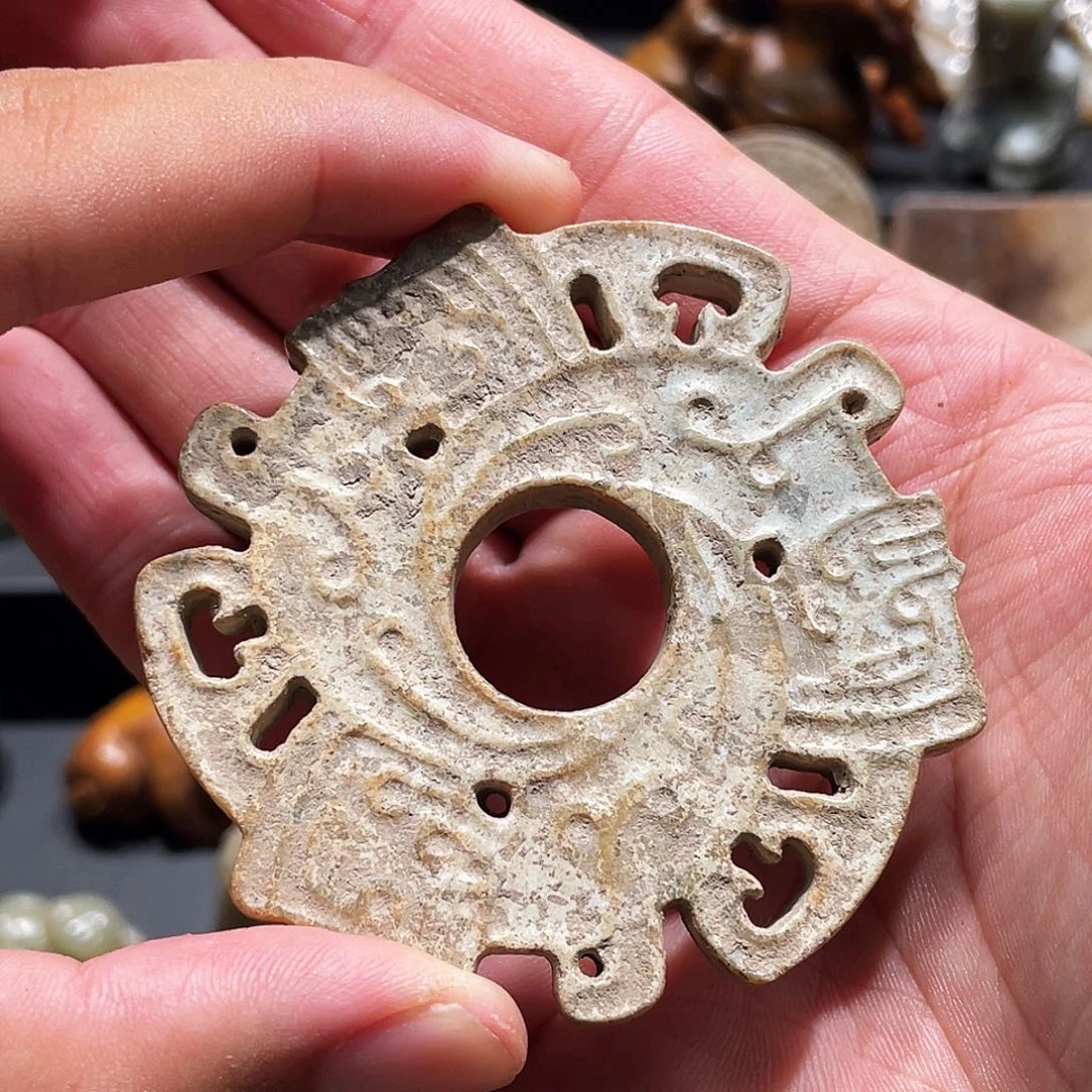 已***置和田玉（糖玉）未镶嵌挂件