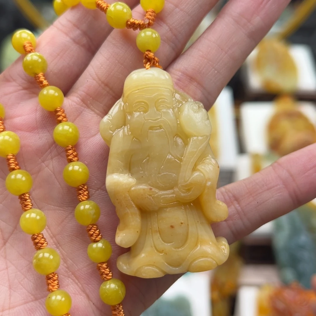 岫玉未镶嵌挂件挂件
