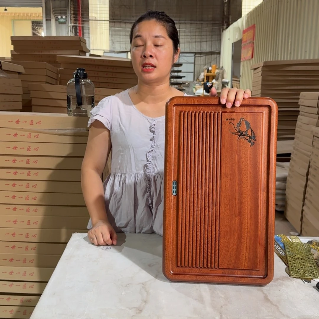 花梨木茶盘50*30尺寸