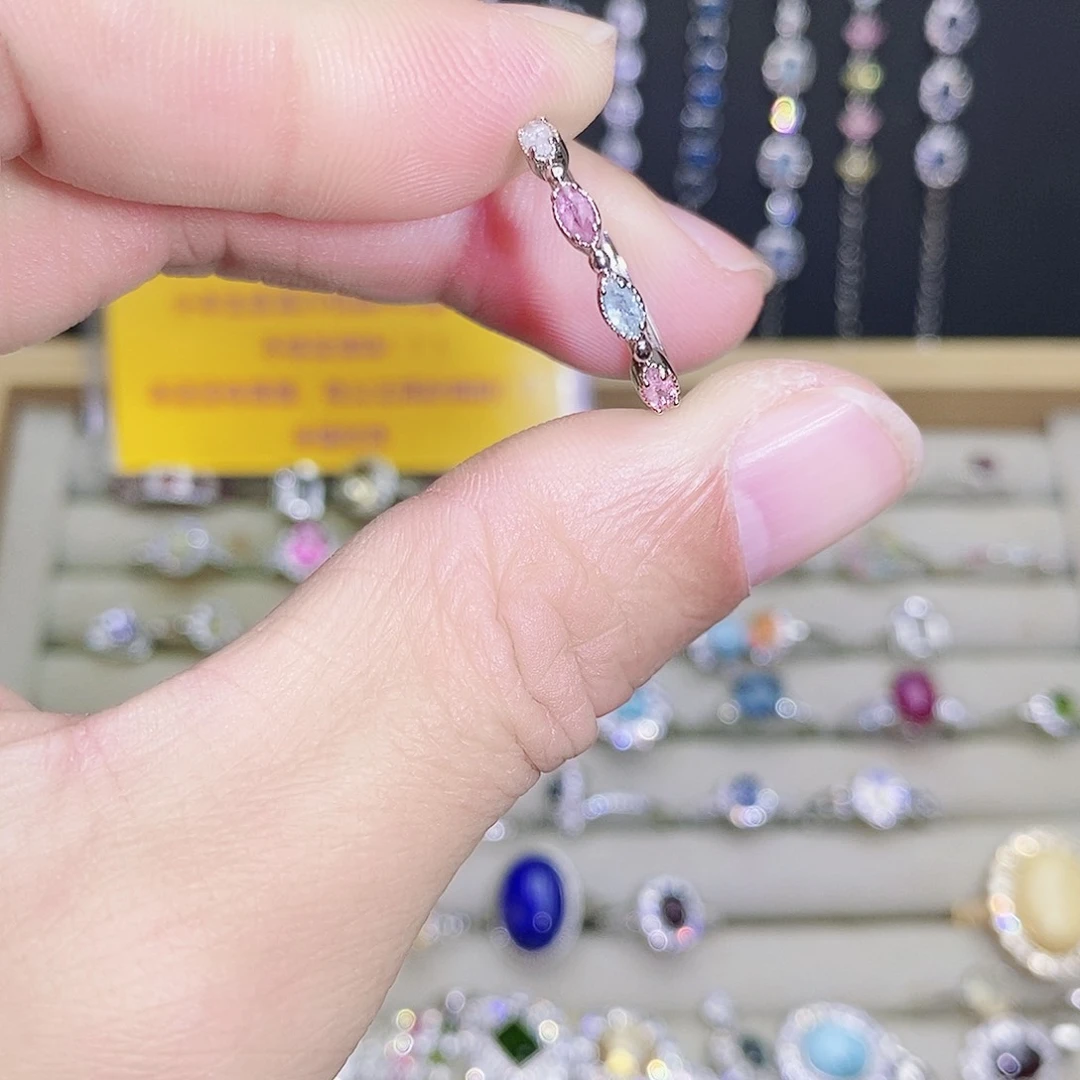 未镶嵌戒指碧玺589