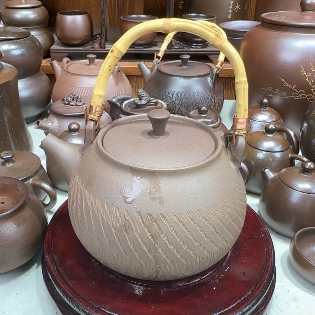 罐姜雷氏陶瓷 气烧煮水壶一把