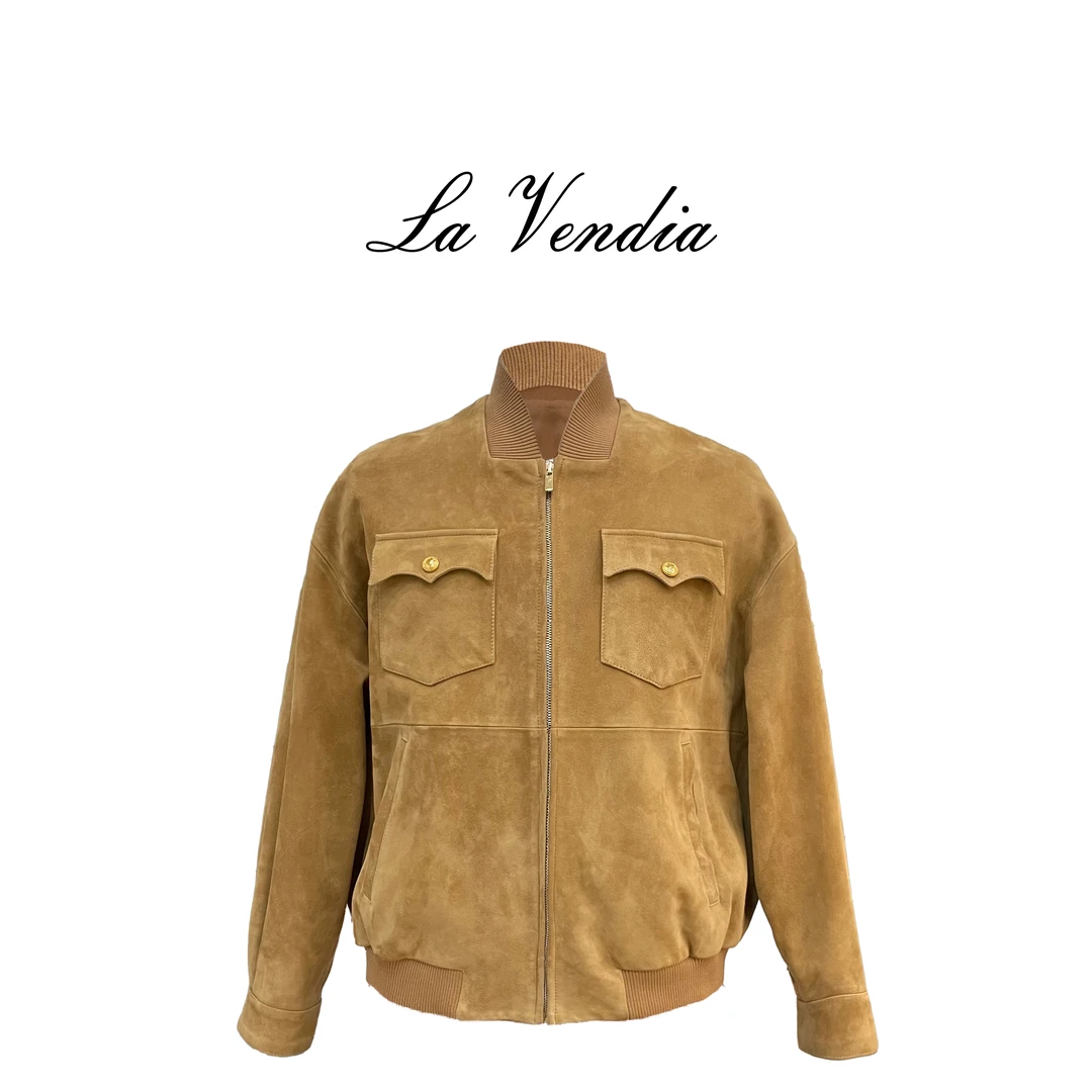 绒面百搭上身显瘦短款翻领男士牛仔外套时尚休闲秋季秋冬上衣夹克