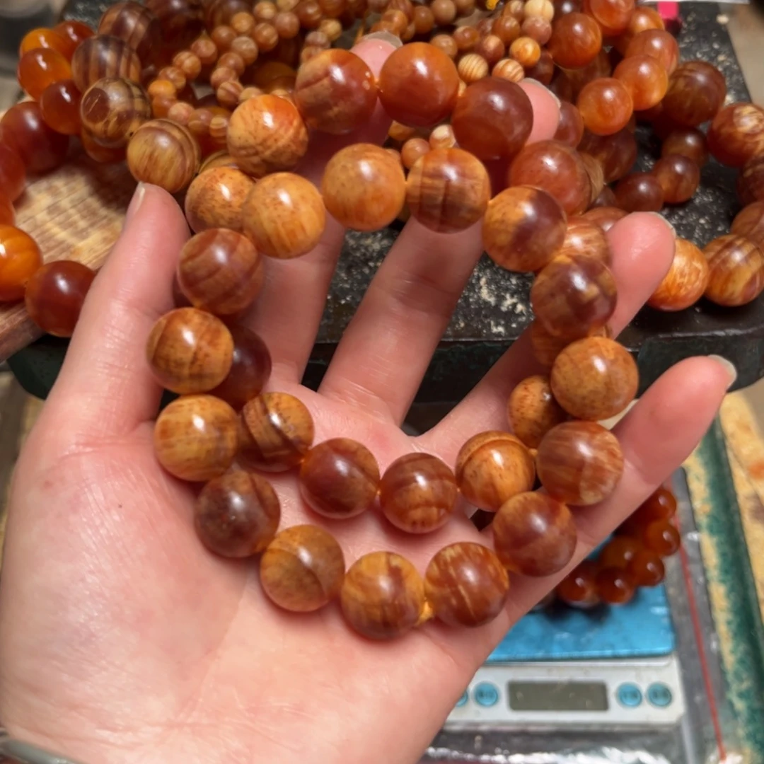 松木（琥珀木）手串/手链1.5规格没有油性