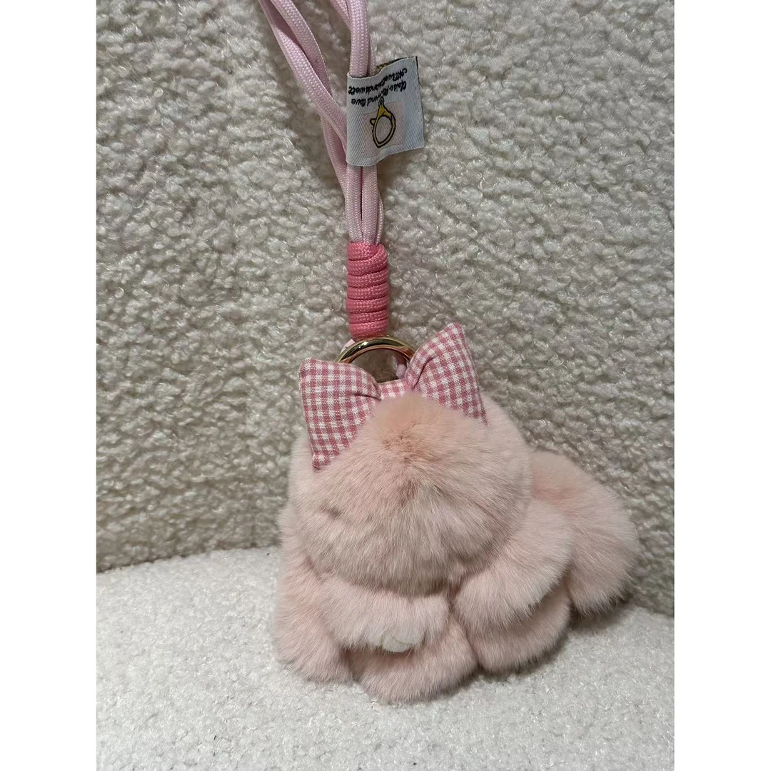 老王甄选 可爱简约小兔子包包挂件