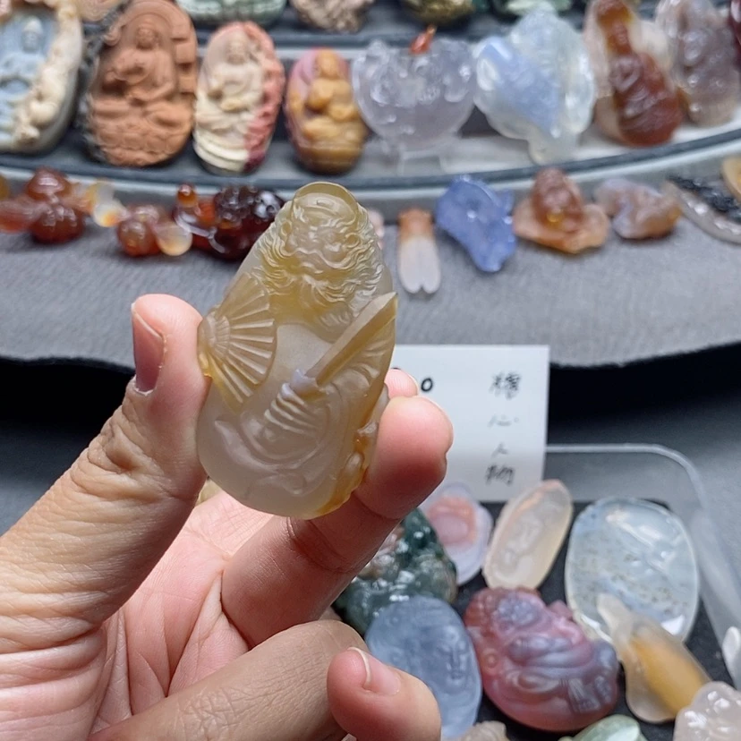 【闪购商品】未镶嵌吊坠定制玛瑙