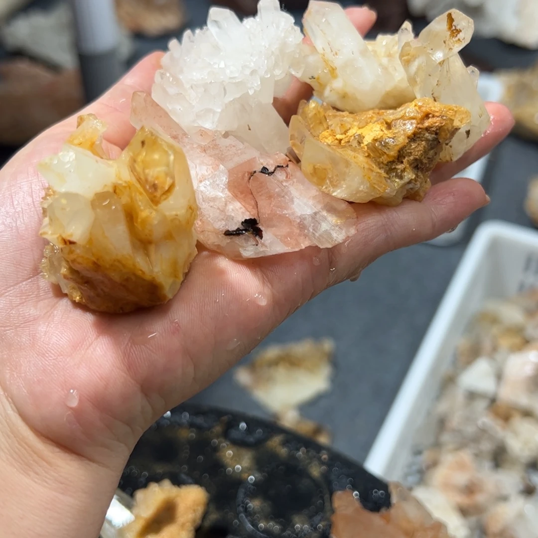 纯***.未镶嵌珠宝半成品水晶