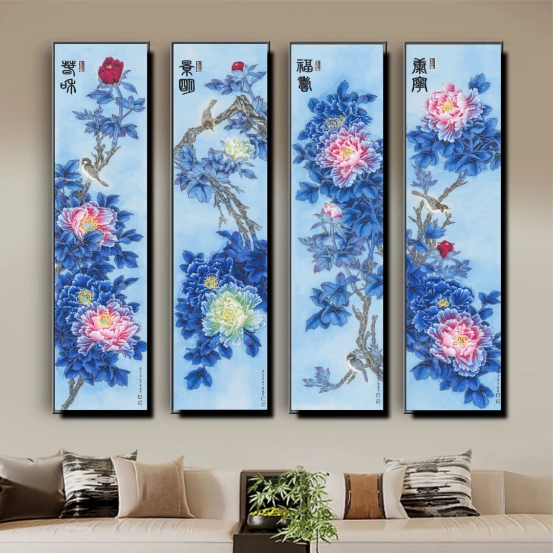 杜老师作品【春和·景明·福寿·康宁】