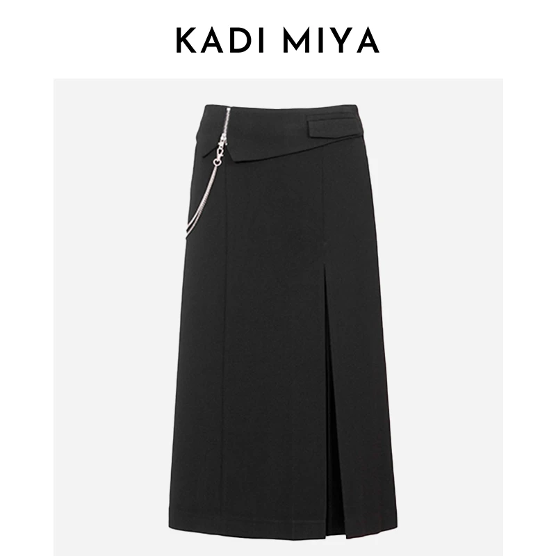 KADIMIYA设计感通勤A字职业半身裙KJD330511