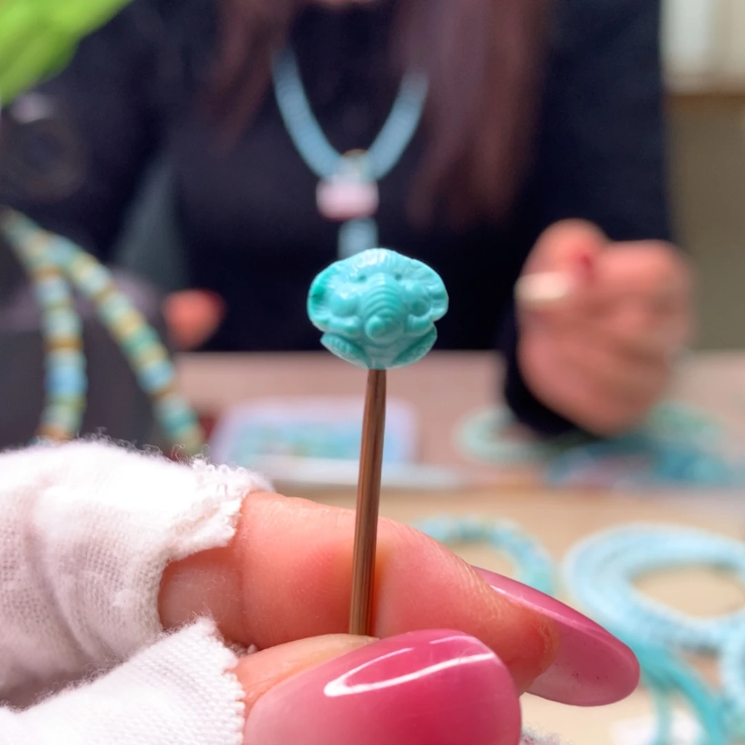 绿松石未镶嵌配饰