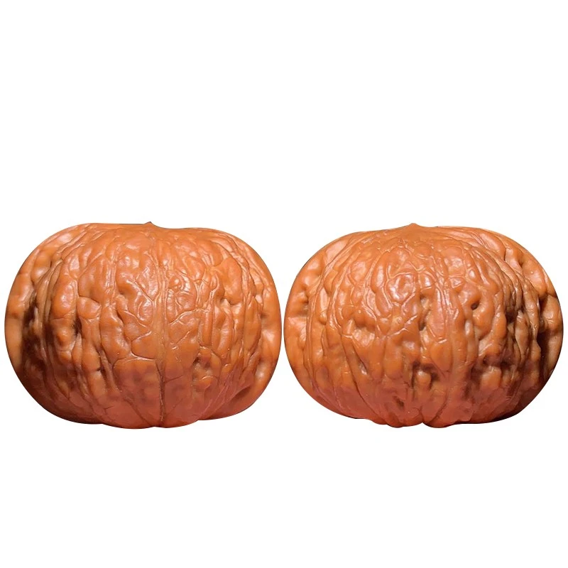 文玩核桃狮子头蛤蟆头手玩把件粗筋南瓜墩铁锤白狮子闷尖元宝磨盘