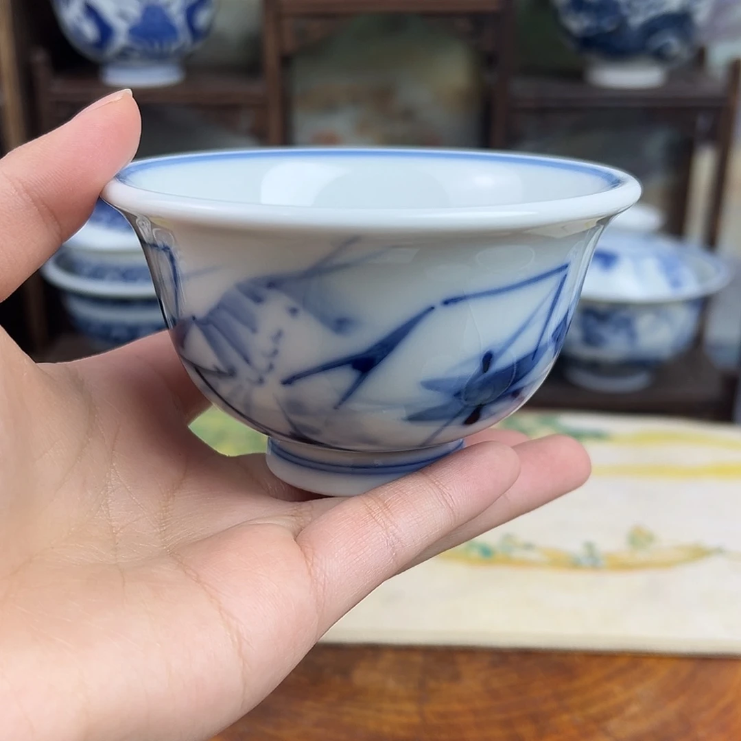 瓷其他虾趣压手75