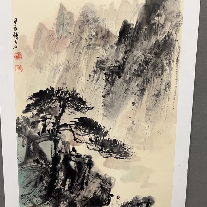 国画傅云石老师书画作品