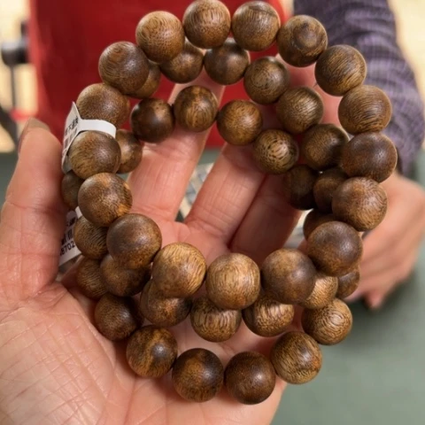 沉香手串金沙叶12克卡1.3多样性发1串