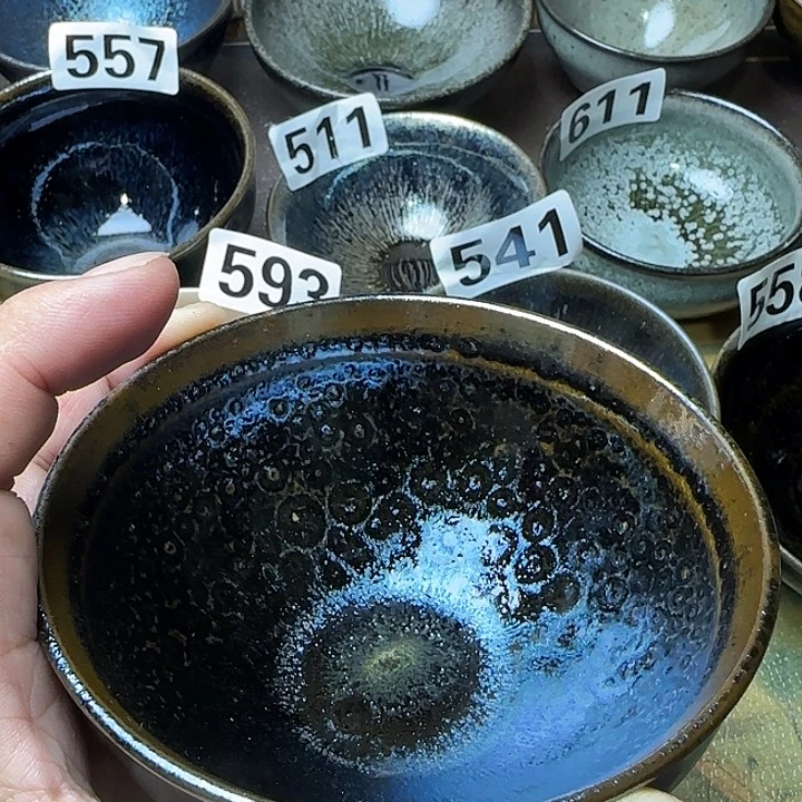 运***器茶盏龙窑柴烧主人杯全手工制作