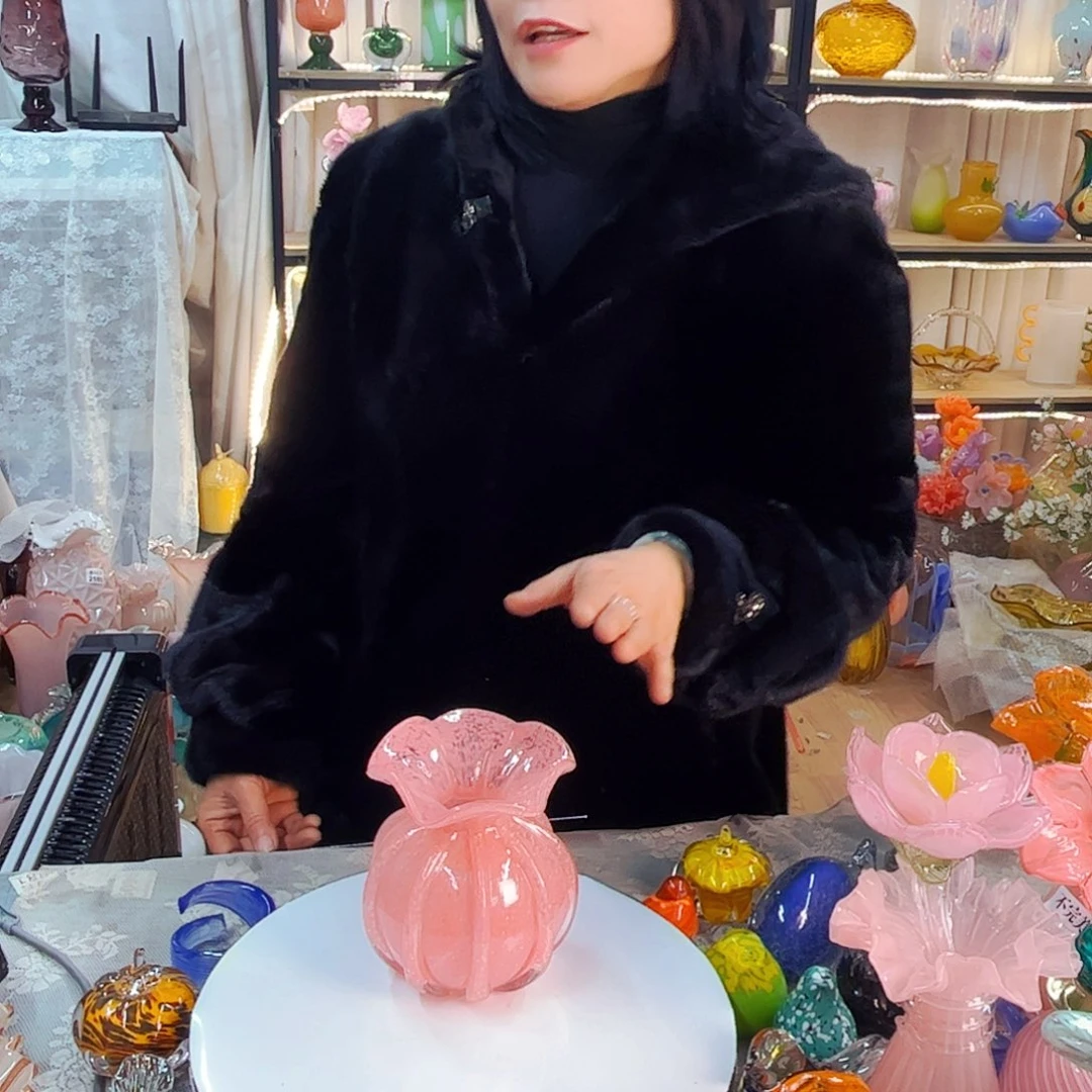 夜光钱袋家悦琉璃工艺品