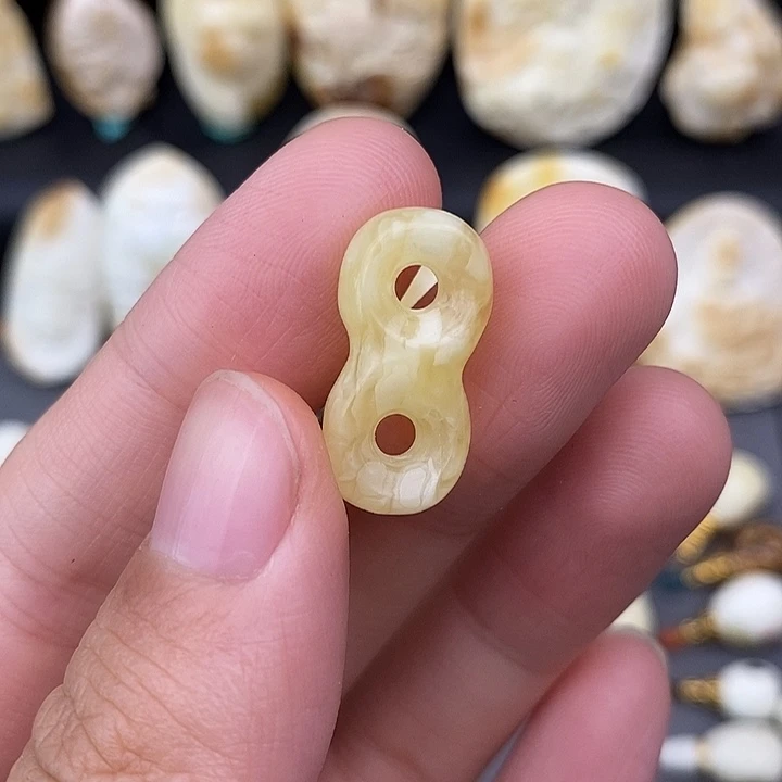 未镶嵌琥珀裸石八字环