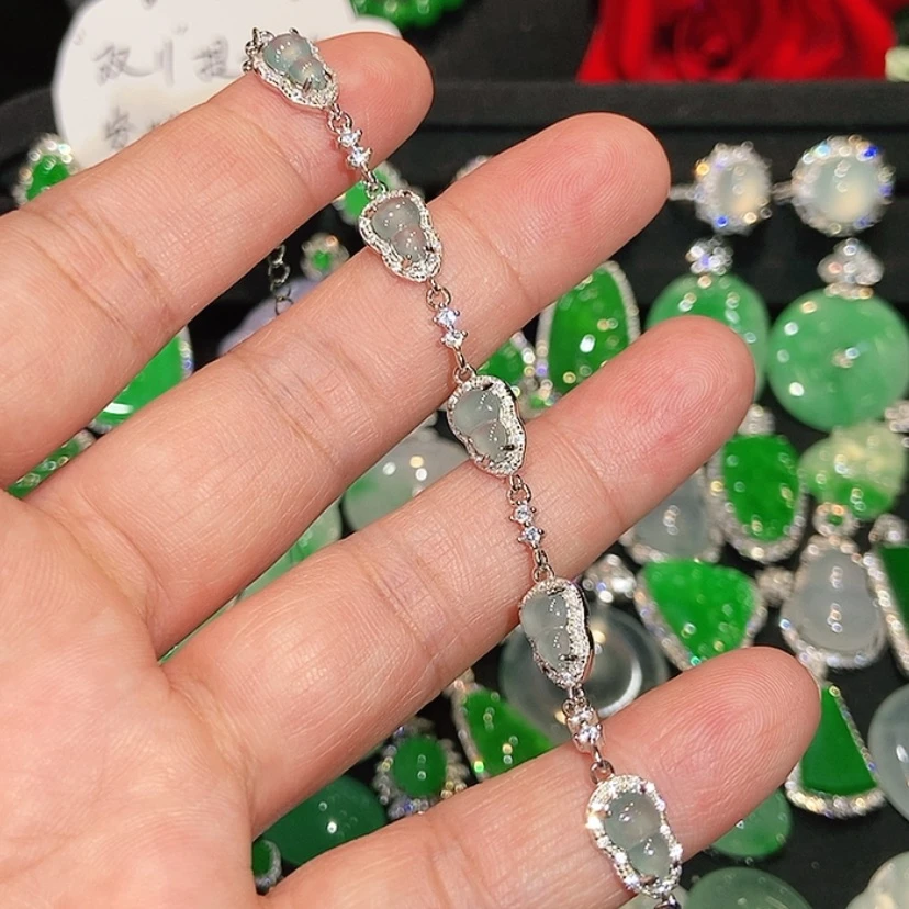 【闪购商品】未镶嵌手链翡翠天然翡翠