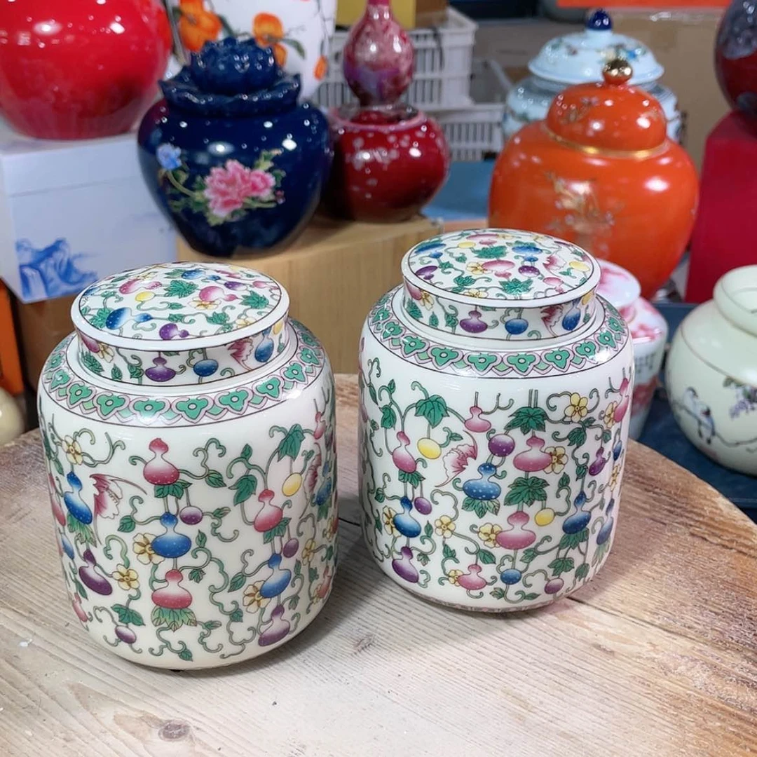 【闪购商品】罐陶瓷茶叶罐密封罐