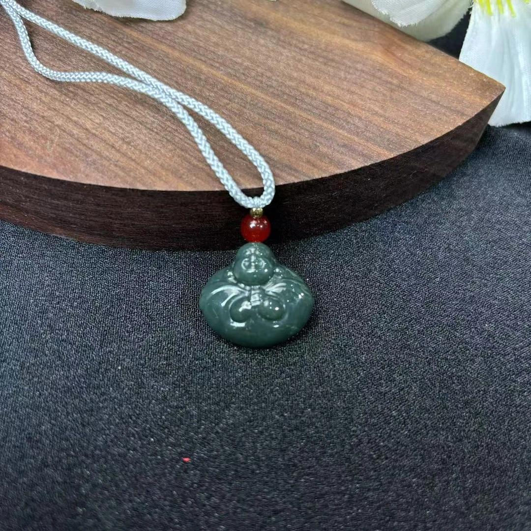 【七七专属】和田玉抱抱佛吊坠 qqdc516