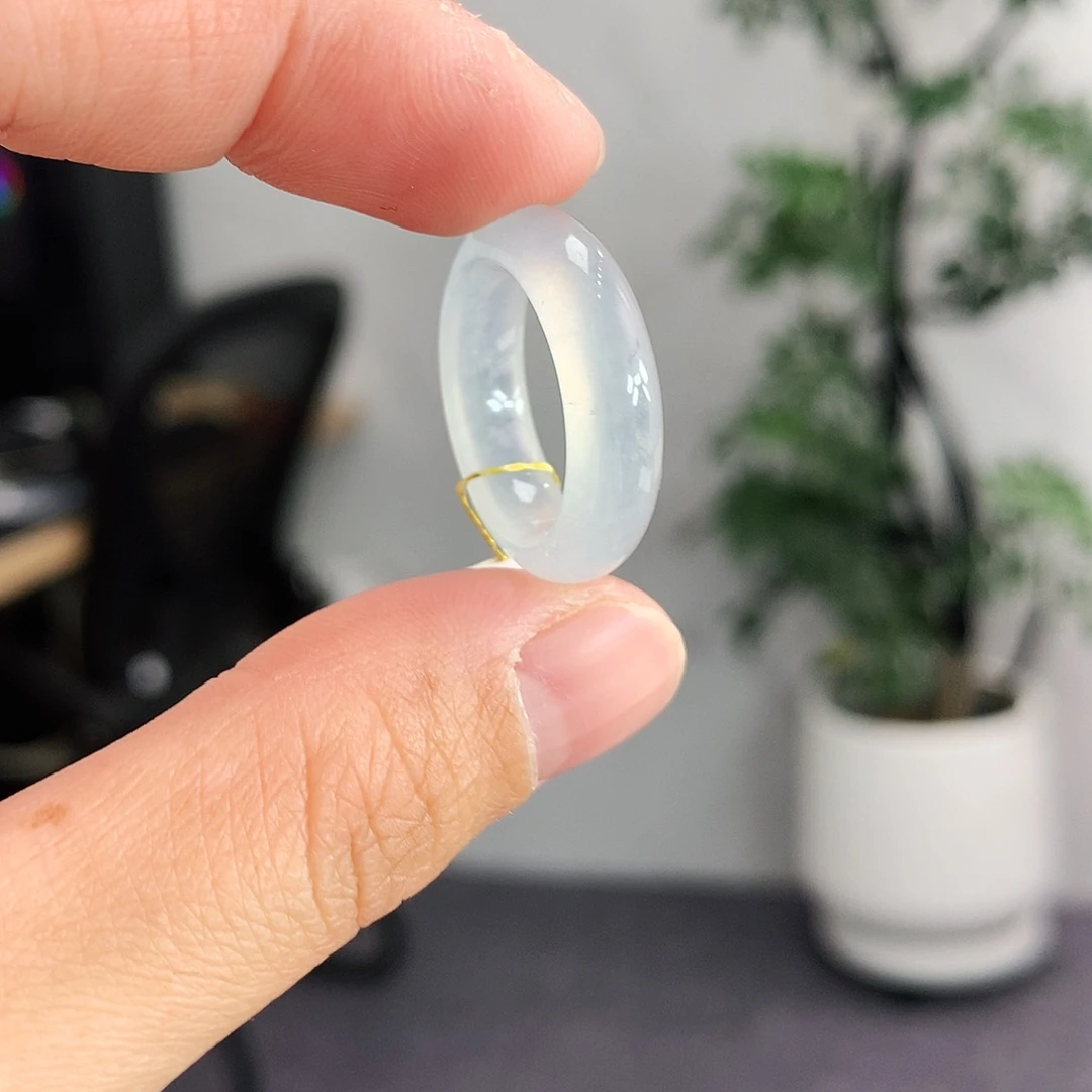 翡翠未镶嵌戒指10-11号