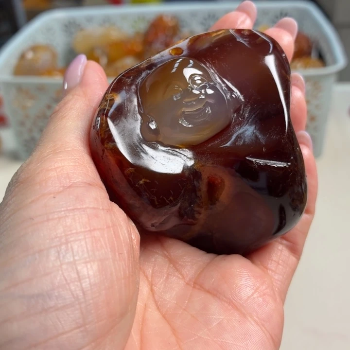 玛瑙/玉髓未镶嵌吊坠(不含链)