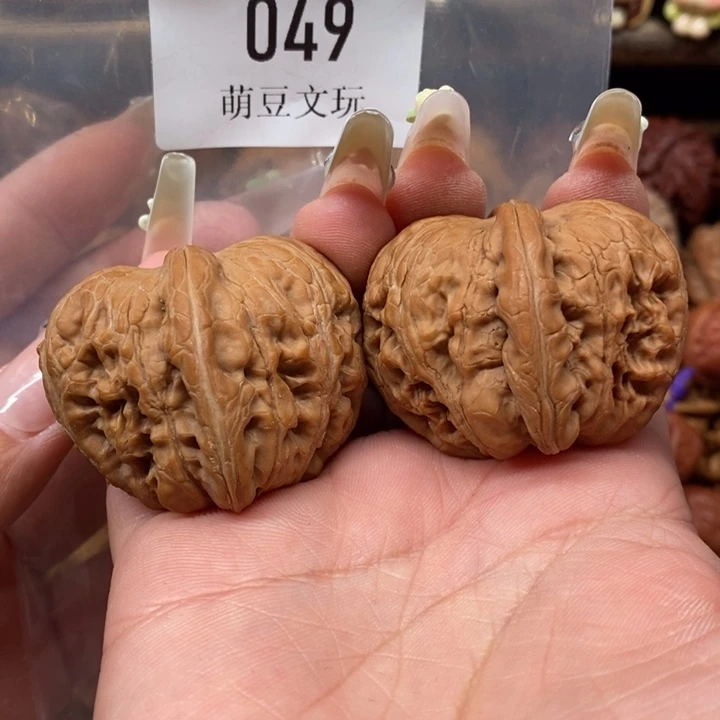 文玩核桃把件049元宝42全品