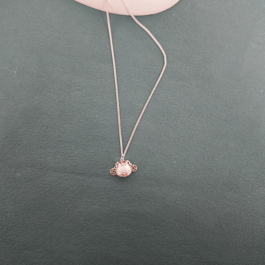 坠链均925银 A935 气质福气满满时尚百搭项链