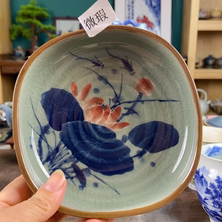 瓷片手工制作工艺精湛等特点