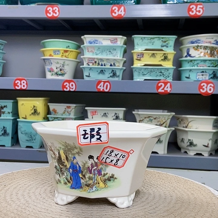 紫砂花瓶紫砂花盆