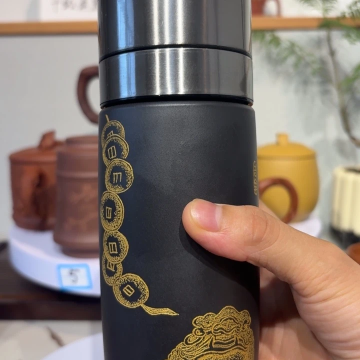 随身杯金蟾石黄宜兴紫砂