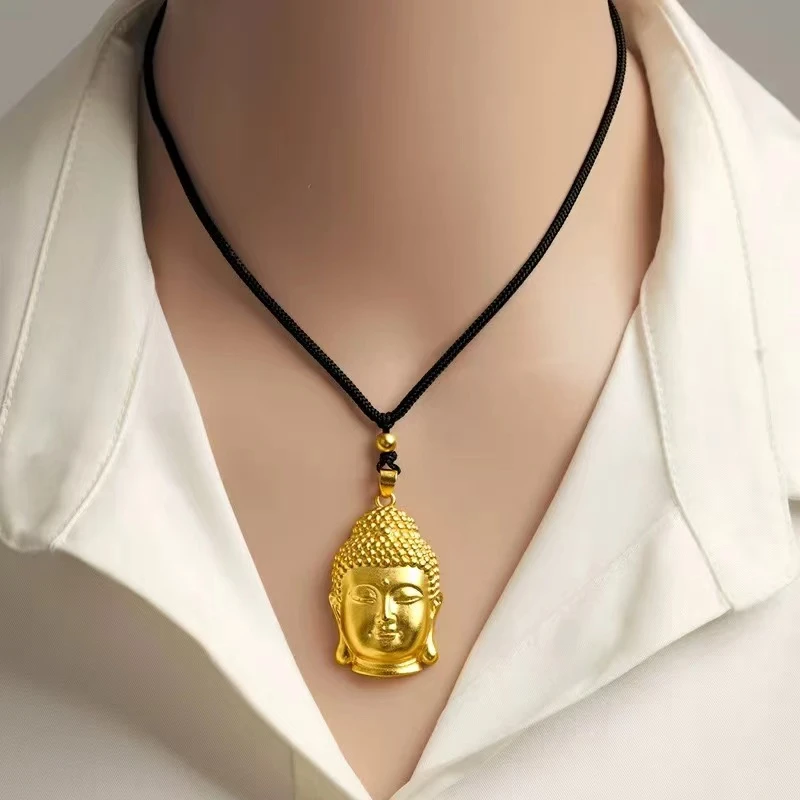铜合金吊坠 【小李饰品】大日如来佛祖佛头掉坠